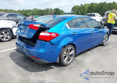 2014 Kia Forte Ex from USA, damaged, VIN KNAFX4A89E5154781